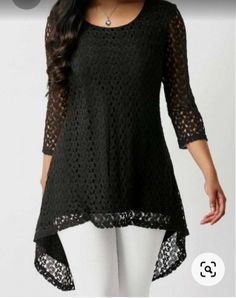 Blouse Tops Designs, Look Boho Chic, Floral Lace Blouse, Designing Ideas, Designer Kurti Patterns, Pakistani Fashion Casual, Long Kurti Designs, Girls Frock Design, Black Lace Blouse