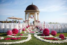 an image of a wedding setup on instagram