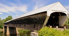 Visit 10 Covered Bridges in New Hampshire In A Day On This Trip Bridges Of Madison County, Best Bed And Breakfast, Old Bridges, Beautiful Bridges, Pastel Walls, Radiant Floor Heating, Madison County