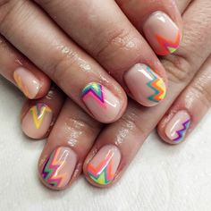 Classy Nail Art Ideas, Nails Only, Shellac Nails, Get Nails, Minimalist Nails, Funky Nails, Fancy Nails