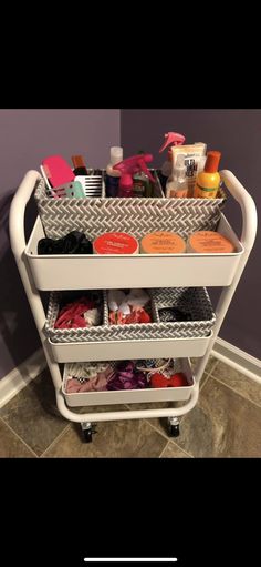 Hair Organization Storage, Hair Products Organization, Hair Organization, Black Hair Products, Products Organization, 4c Natural Hair Care, Hair Product Storage, American Girl Doll Hairstyles