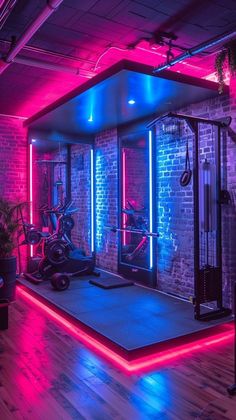 6. Health and Wellness: #health, #wellness, #fitness, #selfcare Home Gym Interior Design Ideas, Gym Ideas Design Commercial, Pilates Relaxation, Home Gym Interior Design, Gym Lights, Gym Interior Design Ideas, Home Gym Interior, Gym Corner, Gym Makeover