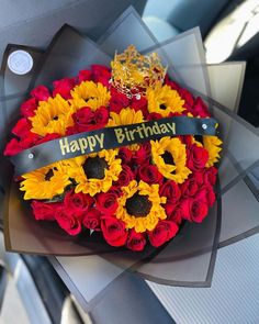 Happy Birthday ! Happy Birthday Bouquet, Bullet Journal 2019, Birthday Bouquet, Birthday Flowers, Ribbon Flowers, Amazing Nature, Nature Pictures