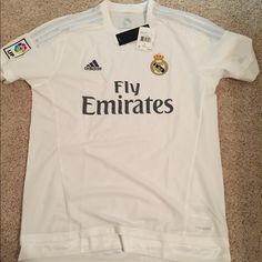 Nwt Adidas Fc Shirt Adidas White T-shirt For Sports Season, Adidas White T-shirt For Sports, White Adidas T-shirt, Adidas White, Adidas Shirt, White Adidas, Shirt Color, Adidas Men, Colorful Shirts