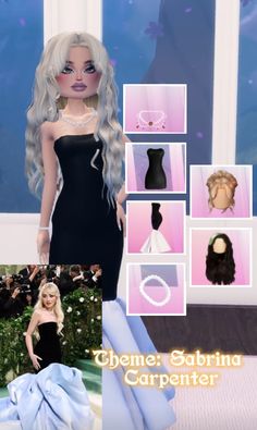 Dti ~ Theme: Sabrina Carpenter #dtihacks #dtiyschallenge #fyp #foryoupage Dti Theme, Sabrina Carpenter, Dress To Impress, Outfit Ideas, Hollywood, Quick Saves