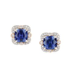 Fabergé Ella 2 Cushion Sapphires 3.49 Carat And Round White Diamonds Earrings Faberge Earrings, Romanov Jewels, Beautiful Trinkets, Jewellery Watch, Titanic Jewelry, White Diamond Earrings, Diamonds Earrings, Long Gold Earrings, Historical Jewellery