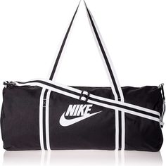 Brand New Nike Gym Club Training Duffel Bag Unisex Main Zippered Case For Safe Storage Of The Equipment Double Handles And Detachable Shoulder Strap For Customizable Transport Options Load Up Your Essentials, Throw On This Black Nike Duffel Bag And Hit The Gym In Style. It’s Made From A Hardwearing Polyester Material And Printed With The Label’s Futura Logo For A Cool Pop Of Branding. To Finish, It Comes With Black And White Taped Straps For A Retro Touch. * Brand : Nike * Model : 2020 Unisex He Nike Duffel Bag, Nike Gym Bag, Nike Duffle Bag, Adidas Duffle Bag, Luggage Red, Bags Brands, Black Duffel Bag, Black Duffle Bag, Gym Club