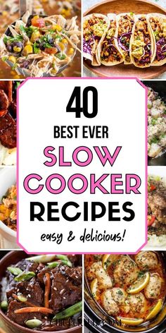 the best slow cooker recipes for easy and delicious meals