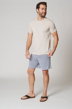 • Designed + Manufactured in Los Angeles • Leisure Lab custom squared front pockets • 6.5" Inseam • Back welt pocket with zipper • Elastic comfort waistband • 65% Poly, 35% Rayon, Loop Terry Relaxed Fit Shorts With Pockets And Straight Hem, Loungewear Athletic Shorts With Pockets And Short Inseam, Relaxed Fit Pajama Shorts With Pockets, Everyday Shorts With Side Pockets, Everyday Pants, Chino Shorts, Chinos Pants, Cotton Flannel, Sleeve Cotton