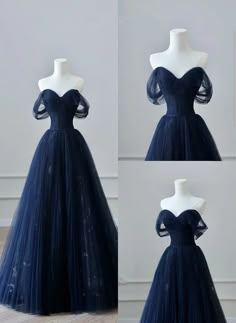 Any things please feel free to contact us: sales@cutedressy.com ******* Product Details******* Product Number:#R5TB Fabric: Tulle Color: Navy Blue Neckline: A-line Back Style: Lace-up Hemline: Floor Length Making time: 2-3 weeks, Shipping time: 3-5 working days. Custom size/color, Rush Order is available, and no extra Prom Dress Dark Blue, Prom Dress Dark, Blue Long Prom Dress, Off Shoulder Tulle, Tulle Long Prom Dress, Dress Dark Blue, Long Party Dress, Sweetheart Prom Dress, Color Rush