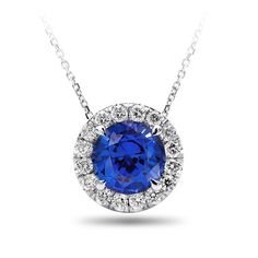 CENTER SAPPHIRE INCLUDED
This sapphire and diamond necklace is a staple item in a girl's jewelry wardrobe. The sapphire makes this necklace the perfect "Something Blue" for wedding gift. This necklace has a 4 mm sapphire and can be made in any metal choice and comes complete with a 16in chain. Blue For Wedding, Jewelry Wardrobe, Halo Necklace, Natural Earth, Girls Jewelry, Diamond Halo, Something Blue, Halo Diamond, Earings Piercings