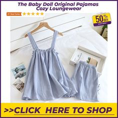 Shop Now! The Baby Doll Original Pajamas Cozy Loungewear is a cute and girly pajama set. It will make a perfect gift for anyone and everyone. We are passionate about fabric and textile materials and have thus created the best, most comfortable yet practical line of pajamas. Features: Material: Cotton Collar: Round Neck Gender: Women Length: Shorts Size: S,M,L,XL,2XL Cute Cotton Lounging Sets, Cozy Cotton Bedtime Sets, Cozy Cotton Pajama Shorts For Pajama Party, Cozy Cotton Pajama Shorts For Bedtime, Cute Matching Set Sleepwear For Pajama Party, Cute Cotton Nightgown For Loungewear, Girly Pajama, Pajamas Cozy, Best Pajamas