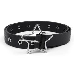 Material de cinturones: PUS Cool Belts Fashion, Alt Belt, Aesthetic Belts, Cool Belts, Cute Belts, Grunge Belt, Belts Aesthetic, Gothic Belt, Star Belt