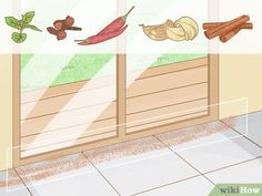 an image of spices on the window sill