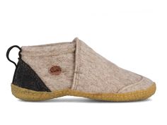 a pair of shoes that are made out of wool