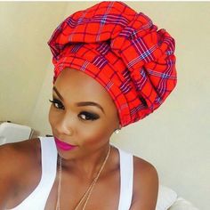 ~ Bonang Matheba, Makeup Lessons, Afro Style, African Head Wraps, Head Wear, Head Wrap Scarf, Turban Headwrap, African Beauty, African Inspired