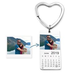 Christmas Gift personalized colour photo calendar keychain love date gift Titanium steel Keychain MelodyNecklace Teen Valentine Gifts, Cheap Valentines Gifts, Calendar Keychain, Picture Keychain, Personalised Calendar, Unique Valentines Gifts, Colour Photo, Mens Valentines Gifts, Photo Keychain