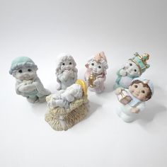 The Three Kings, Three Kings, Christmas Nativity, Baby Jesus, Nativity Set, Vintage Ceramic, Halloween Shopping, Nativity