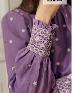 Neutral Capsule Wardrobe, Smocking Patterns, Long Frocks, Western Outfits, Sleeve Detail, Pakistani Dresses, Sleeve Designs, Parisian Style, Smocking