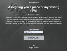 the homepage for an interactive writing course that teaches students how to write and read