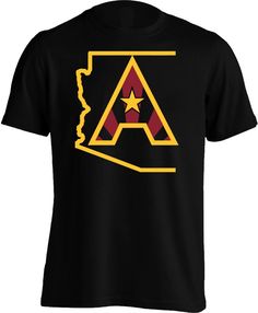 Arizoniacs Logo - Men's Black/Gold 60% combed ring-spun cotton/40% polyester, 32 singles 4.3 ounce jersey knit t-shirt. Set-in neck of 1x1 baby rib. Fabric laundered for reduced shrinkage 4" Arizoniacs logo on back Black Hills Gold Jewelry, Black Gold Jewelry, Black Hills Gold, Black Hills, Gorgeous Jewelry, Budget Friendly