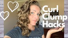 Curl Clump Hacks // How to get your Wavy/Curly Hair to Clump (2A, 2B, 2C hair) - YouTube 2b 2c Hair, 2c Hair, Curls Blueberry Bliss, Youtube Hacks, Big Curls, Waves Curls, Hair Help