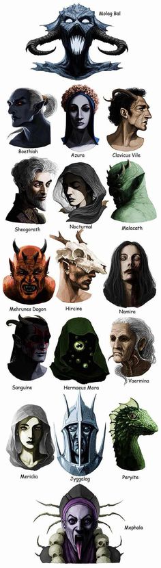 an image of many different types of masks