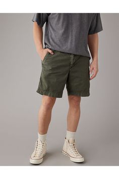 Flex is durable and designed to give you just enough stretch to move with no problem/Soft, lightweight cotton-linen blend/Zip fly with interior drawcord waist/Front pockets/Back welt pockets/These shorts are Real Good: Made with the planet in mind & Casual Cotton Bottoms With Welt Pockets, Khaki Casual Shorts With Patch Pockets, Casual Khaki Shorts With Welt Pockets, Casual Khaki Shorts With Patch Pockets, Comfortable Cotton Outdoor Shorts, Comfortable Cotton Shorts For Outdoor, Khaki Relaxed Fit Cotton Shorts, Relaxed Fit Cotton Khaki Shorts, Khaki Cotton Relaxed Fit Shorts