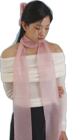 Elegant Pink Scarves For Spring, Chic Pink Silk Scarf For Formal Occasions, Elegant Solid Color Silk Scarf For Summer, Elegant Solid Silk Scarf For Summer, Feminine Silk Scarf For Summer, Chic Solid Scarves For Spring, Trendy Pink Silk Scarf, Pink Feminine Silk Scarf, Trendy Formal Summer Scarves