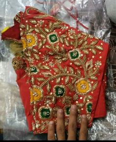 Handwork blouses made by us according to the saree design . Measurements required and saree picture required. We are offering a free saree belt in maggam work. Waist size would be required.  We customise thread 🧵 colours , material colour according to your saree especially if it's your wedding saree.  To send us your saree picture and measurements  Please connect with us on WhatsApp  Wa.me/9345458930. Red Maggam Work Blouse Designs, Saree Belt, Handmade Saree, Saree With Belt, Sari Design, Maggam Work Blouses, Maggam Work Blouse Designs, Saree Blouses, Saree Design