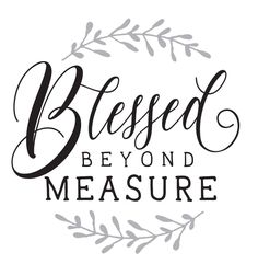 the word, bespied beyond measure is shown in black and white with leaves around it