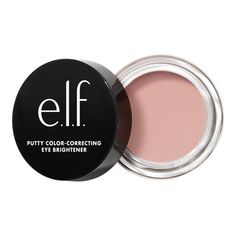 e.l.f. Putty Color-Correcting Eye Brightener - Fair - 0.14oz Elf Putty Blush Swatches, Eye Brightening Makeup, Ultra Makeup, Undereye Brightener, Prime Skin, Dark Eye Circles, Makeup Over 50, Eye Brightener, Makeup Tips For Older Women