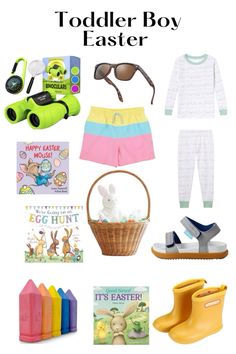 an easter gift guide for toddler boys