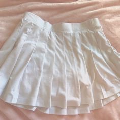 Nwot! Perfect Condition, I Just Never Wear It. Has Built In Shorts And Is Made From Stretchy Cotton! High Quality & Should Last A Long Time. Cotton Mini Tennis Skirt, Short Cotton Tennis Skirt For School, White Summer School Skirt, Fitted Cotton Tennis Skirt For School, White Summer Skirt For School, High Waist Cotton Tennis Skirt For School, Fitted Tennis Skirt For School Uniform, Summer Style, Fitted Tennis Skirt For Summer School Uniform, School Uniform Style Skirt