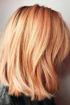 Blonde Types, Peach Hair Colors, Color Rubio, Girl Hair Colors, Summer Blonde, Hair Blond, Peach Hair, Violet Hair