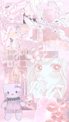 Cute Pink Anime Wallpaper, Pink Anime Wallpaper, Cute Pink Anime, Shoujo Aesthetic, Cute Iphone Wallpaper Tumblr, Simplistic Wallpaper, Pink Anime, Japanese Poster Design, Emo Wallpaper