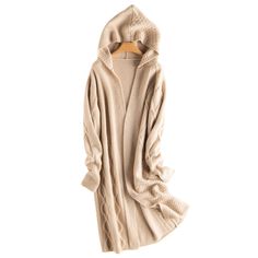 A cozy hood and adjustable waist belt create the perfect solution for coziness. This soft cashmere cardigan features a braided cable knit texture and a midi length for added comfort. Gentle hand-wash using delicate detergent, dry flat, steam-iron. Knit Texture, Steam Iron, Cashmere Cardigan, Independent Designers Fashion, Waist Belt, Badger, Midi Length, Knit Cardigan, Cable Knit