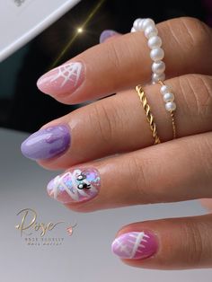 Russian Manicure, Nail Art For Kids, Magic Nails, Beauty Nails Design, Girly Acrylic Nails, Almond Acrylic Nails, Nails For Kids, Cute Nail Designs, Dope Nails