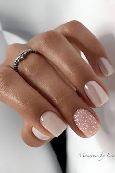 30 SIMPLE YET STUNNING NAIL IDEAS Simple Spring Nails, Kutek Disney, Milky Nails, Nagel Tips, Colorful Nails, Nail Sets, Cute Gel Nails, Bride Nails, Spring Nail