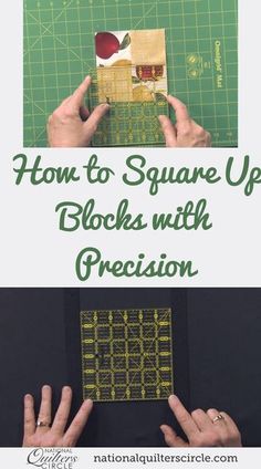 how to square up blocks with precision