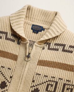 Pendleton Pattern, Pendleton Sweater, Pendleton Mens, Big Lebowski, The Dude, Lambswool Sweater, The Big Lebowski, Zip Cardigan, Yoga Shop