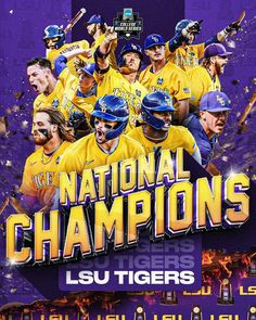 the lsu tigers are celebrating their national championship