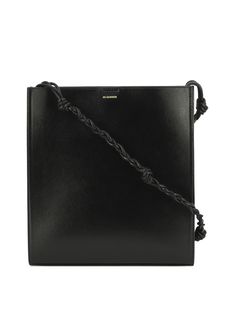 Jil Sander Tangle Medium Crossbody Bag - Balardi Luxury Designer Shoulder Bag With Rectangular Shape, Luxury Rectangular Shoulder Bag With Interior Card Slots, Luxury Rectangular Shoulder Bag With Pockets, Luxury Rectangular Shoulder Bag With Strap, Luxury Casual Rectangular Shoulder Bag, Luxury Rectangular Shoulder Bag, Luxury Elegant Rectangular Bag, Designer Luxury Rectangular Shoulder Bag, Luxury Rectangular Shoulder Bag With Functional Pockets