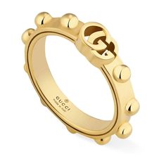 Running Jewelry, Gucci Ring, Gucci Jewelry, Gold Rings Jewelry, Contemporary Ring, Buy Gucci, Yellow Gold Jewelry, 18k Yellow Gold Ring, Ring Gold