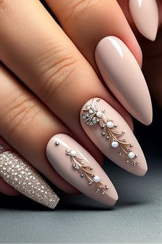 Chic Nail Art, Acrylic Nails, Manicure