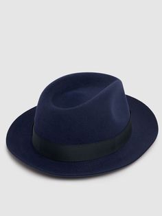 Grosgrain hatband. Unlined. Logo details Borsalino Hats, Wool Fedora Hat, Fedora Hat Women, Versace Brand, Wool Fedora, Felt Fedora, Ski Accessories, Flat Espadrilles, Hat Band