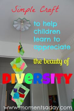 an image of a child's room with the words, simple craft to help children learn