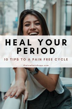 What if I told you your period could be PAINLESS? I never thought my debilitating pain and cramps would go away, but it did. Let me tell you how I healed my period and how you can do the same! How To Help Cramps Period Pains, Painless Period, How To Have A Painless Period, Help Cramps Period Pains, How To Heal Period Cramps, High Estrogen Foods, Pain Free Periods, Estrogen Dominance Diet, Relieving Period Cramps