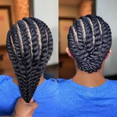 Quick Flat Twist Hairstyles, Two Strand Flat Twist Natural Hair, Two Twist Hairstyles, Two Strand Flat Twist Styles, Flat Twist Natural Hairstyles, Simple Cornrows For Natural Hair, Twist Natural Hairstyles, Natural Hair Flat Twist, Flat Twist Styles