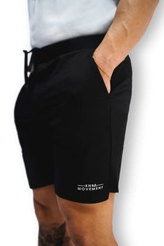 Made for any lifestyle, these durable TriBlend shorts blend 60% soft cotton with 30% durable nylon and 10% dynamic spandex. Every move flows with you, from gym sets to city streets. Triblend durable stretchy fabric blends 60% cotton, 30% nylon, 10% spandex 7" inseam Designed variable side slits for extra movement range and style Embroidery minimal logo Four pockets for storage Athletic Fit Black Bottoms With Built-in Shorts, Black Activewear With Comfort Waistband For Training, Black Athletic Fit Squat Proof Shorts, Black Squat Proof Bottoms For Streetwear, Functional Black Cotton Bottoms, Urban Moisture-wicking Activewear For Gym, Black Cotton Athletic Shorts With Built-in Shorts, Black Functional Athletic Shorts For Workout, Functional Black Athletic Shorts For Workout